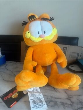 Garfield Large Plush Nickelodeon Orange Cat – With Tags